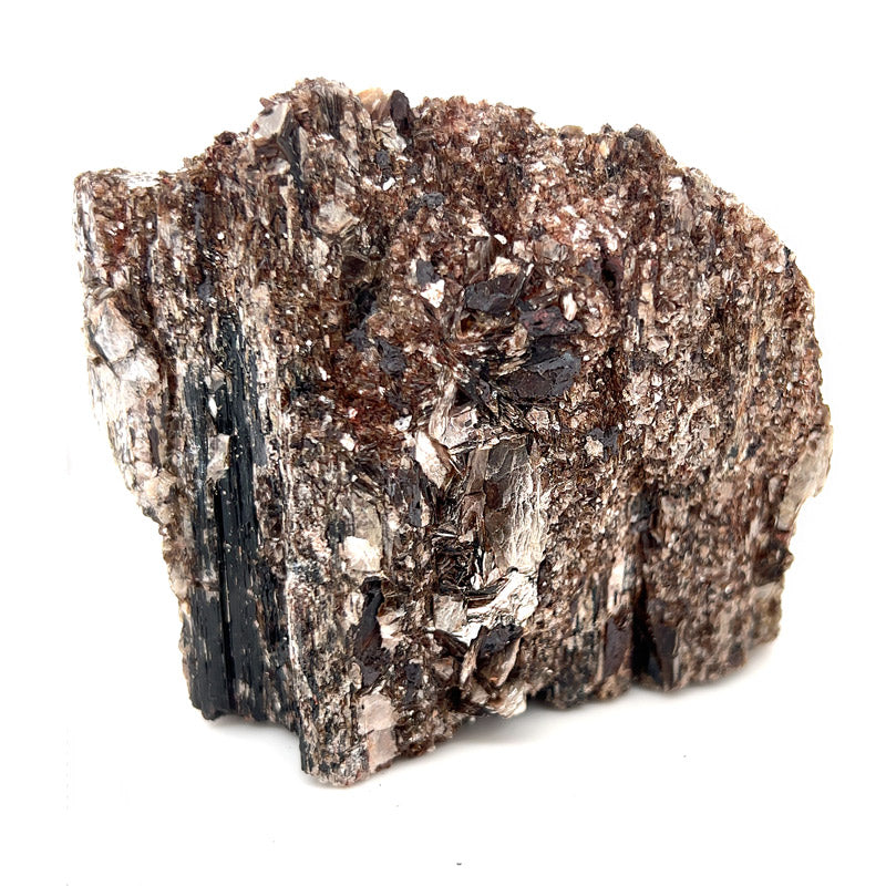 Kalifano Black Tourmaline And Mica Tourmaline And Mica Mica Black