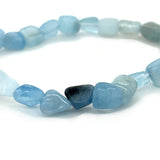 Aquamarine Irregular Bead Bracelet