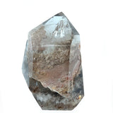 Smoky Quartz Lodelite Polished Point