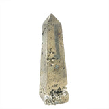 Pyrite Semi-Polished Tower 12cm