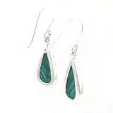 Malachite Teardrop Earrings