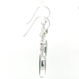 Malachite Peridot Drop Earrings