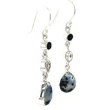 Dendritic Agate Spinel Quartz Earrings