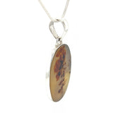 Natural Scenic Agate Oval Pendant