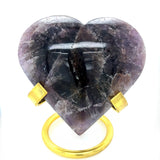 Super Seven Large Polished Heart