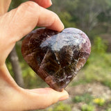 Super Seven Large Polished Heart
