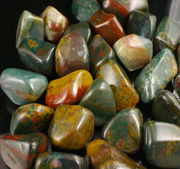 Bloodstone Tumbled Stone