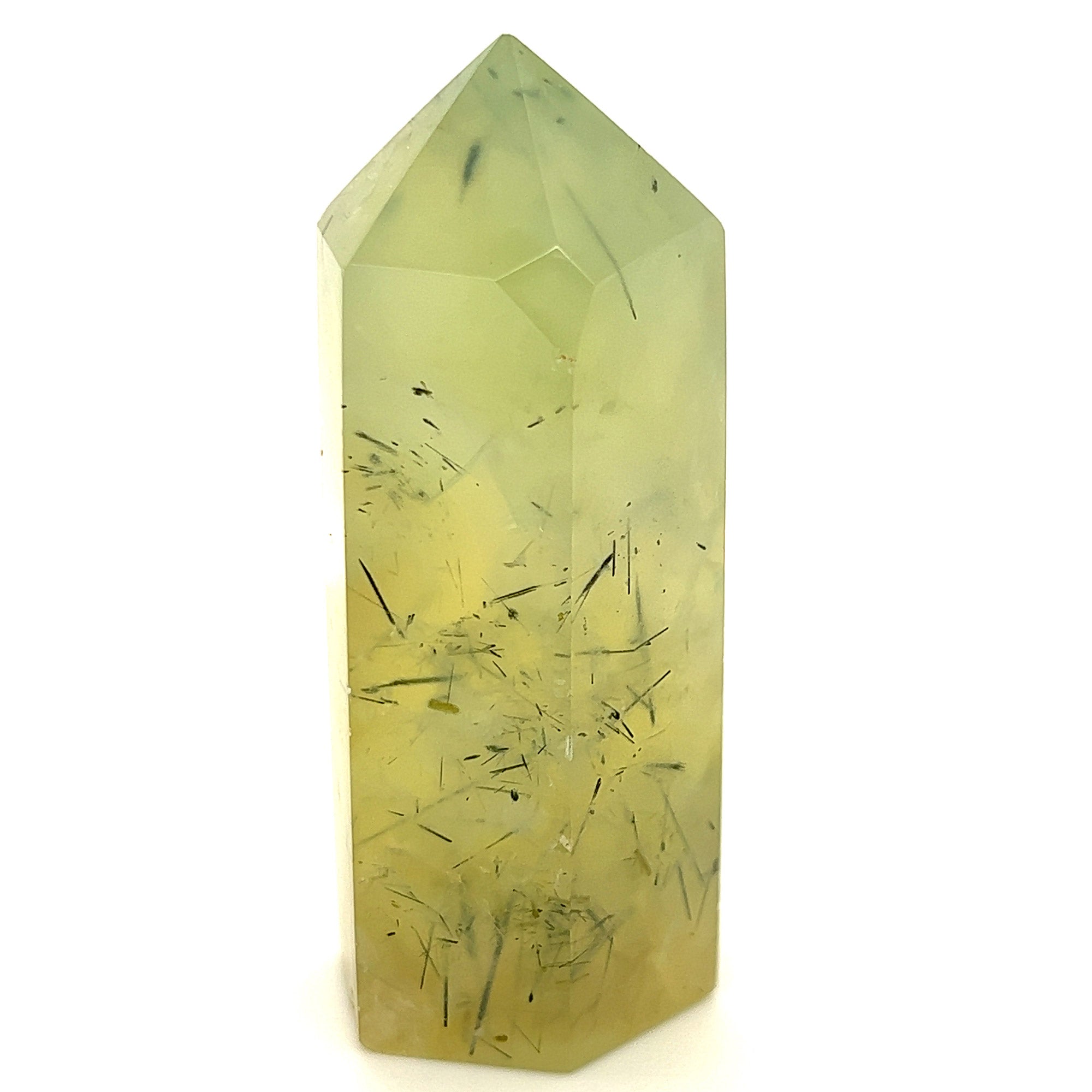 Prehnite Epidote Obelisk