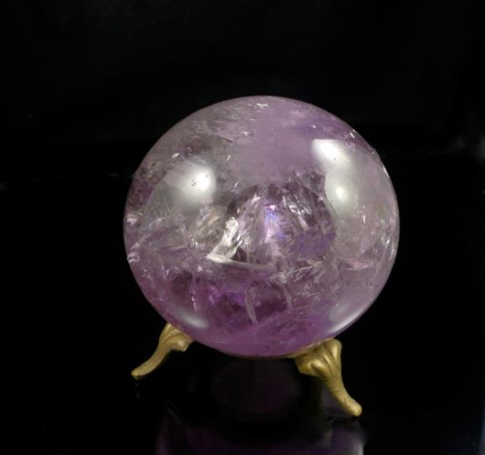 Polished Amethyst Sphere