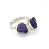 Amethyst Raw Ring