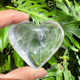 Clear Quartz Polished Heart