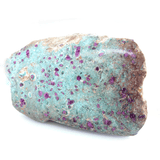 Semi-Polished Ruby Fuchsite Specimen