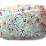 Semi-Polished Ruby Fuchsite Specimen