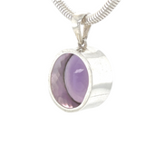 Faceted Amethyst Statement Necklace