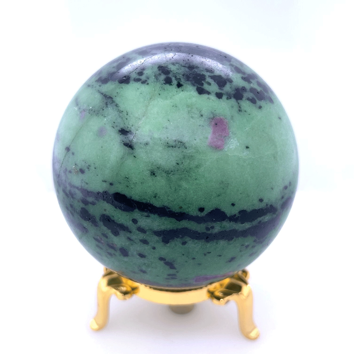 Ruby Zoisite Sphere