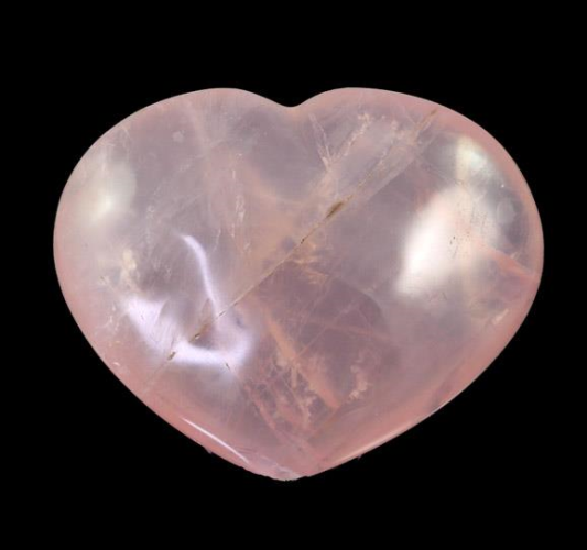 Rose Quartz Heart