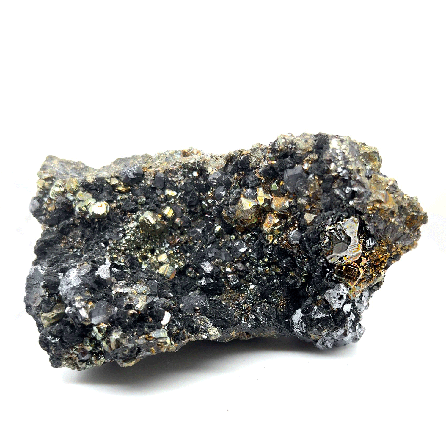 Pyrite Chalcopyrite Specimen Peru