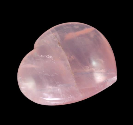 Rose Quartz Heart