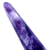 High Grade Chevron Amethyst Polished Laser Point