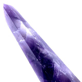 High Grade Chevron Amethyst Polished Laser Point