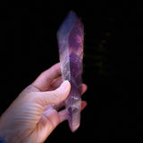 High Grade Chevron Amethyst Polished Laser Point