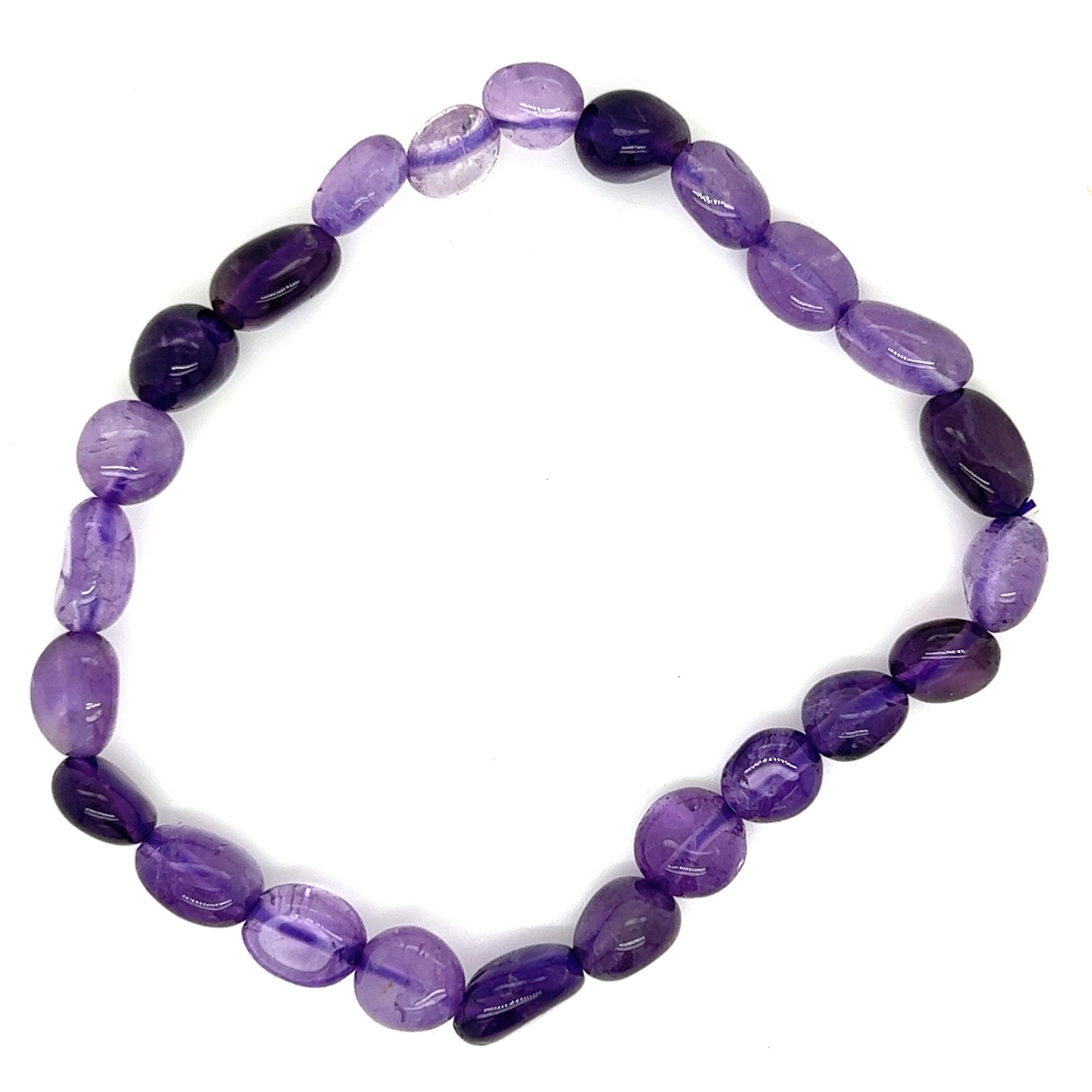 Amethyst Irregular Bead Bracelet