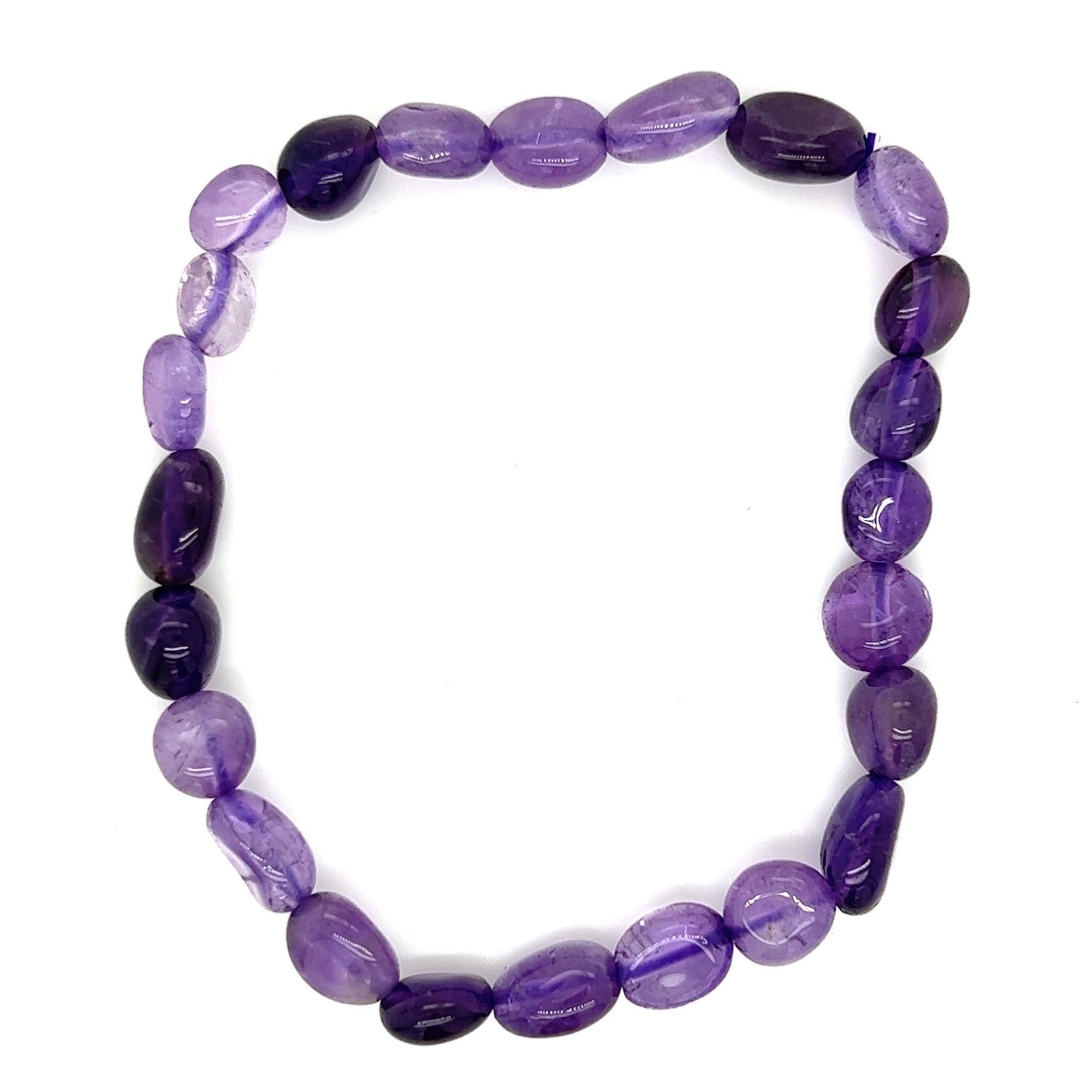 Amethyst Irregular Bead Bracelet