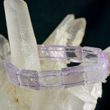 Amethyst Cuff Bead Bracelet