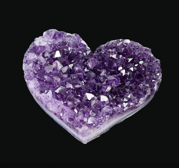 Amethyst Cluster Heart australia