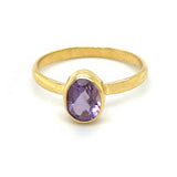 Amethyst Gold Ring