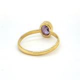 Amethyst Gold Ring