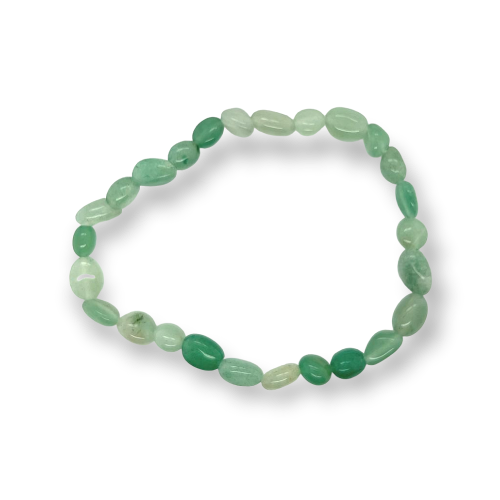 Aventurine Tumbled Bead Bracelet