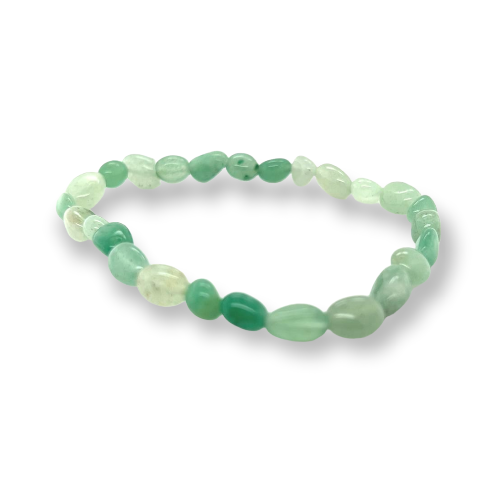 Aventurine Tumbled Bead Bracelet