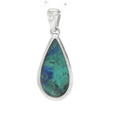 Azurite Malachite Sterling Silver Pendant