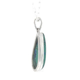 Azurite Malachite Sterling Silver Pendant