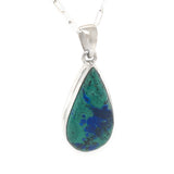 Azurite Malachite Sterling Silver Pendant