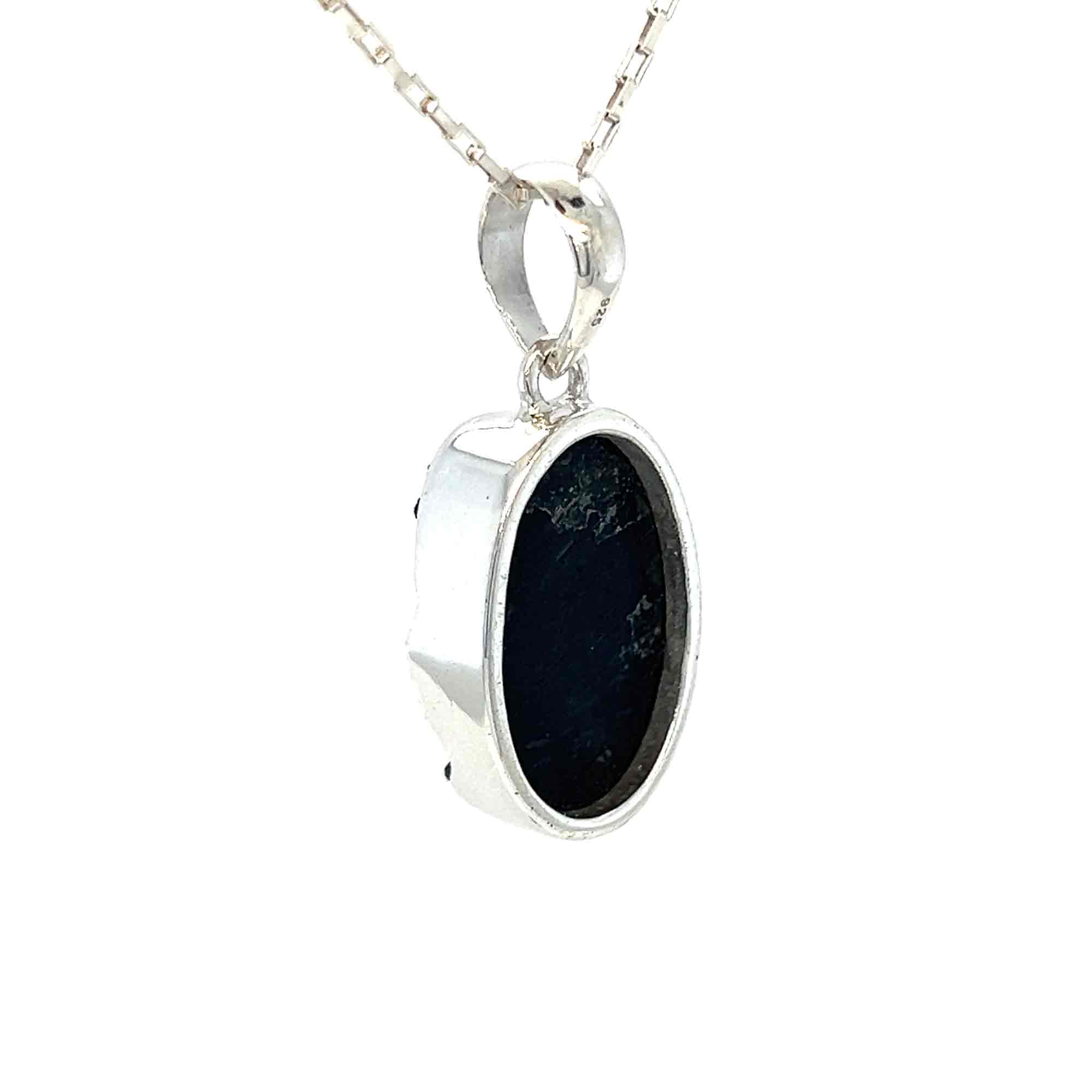 Raw Black Tourmaline Necklace