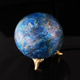 Blue Apatite Sphere