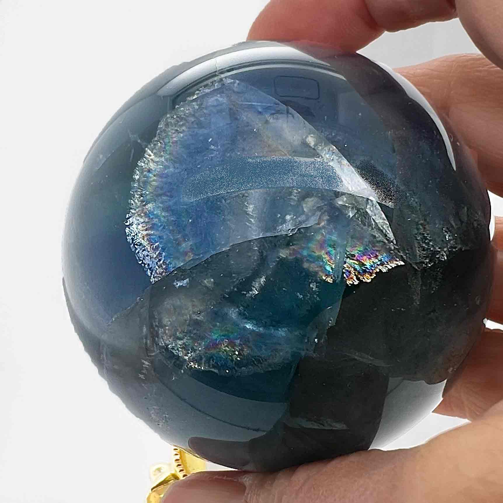 Blue Fluorite Sphere 6.5cm