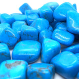 Blue Howlite Tumbled Stone