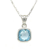 Blue Topaz Necklace