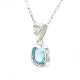 Blue Topaz Necklace