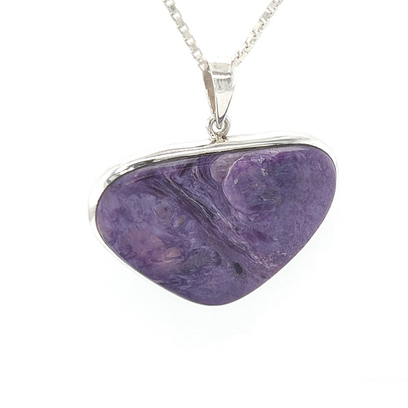 Polished Charoite Pendant