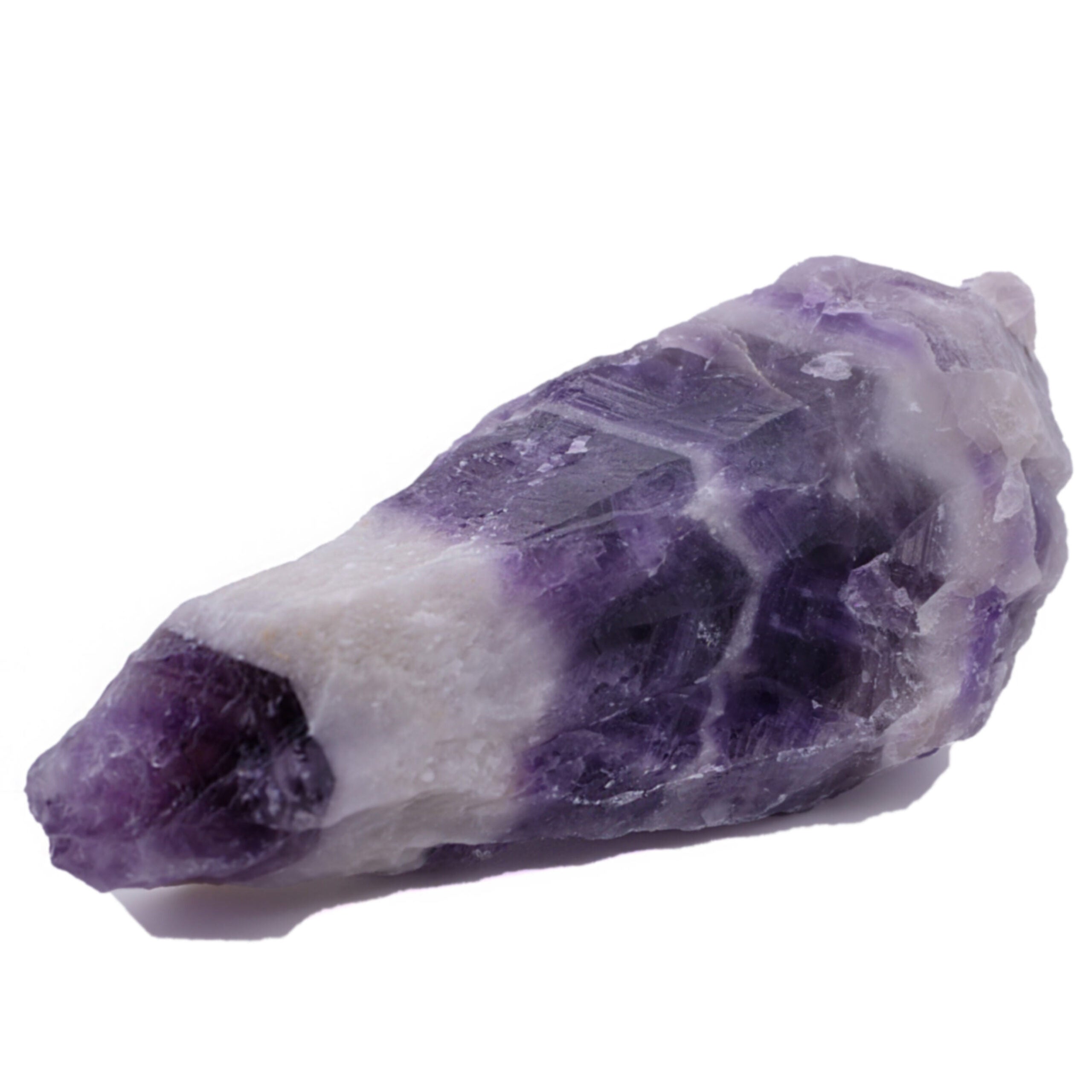 Chevron Amethyst Rough Point