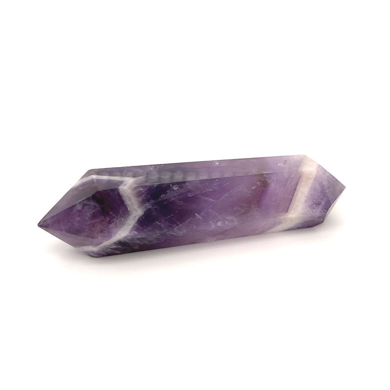 Chevron Amethyst Wand