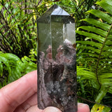 Chlorite Quartz Polished Tower
