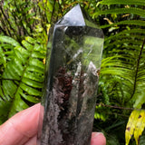 Chlorite Quartz Polished Tower
