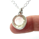 Faceted Libyan Desert Glass Pendant