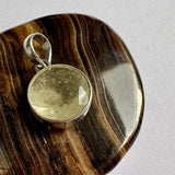 Faceted Libyan Desert Glass Pendant