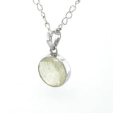 Faceted Libyan Desert Glass Pendant